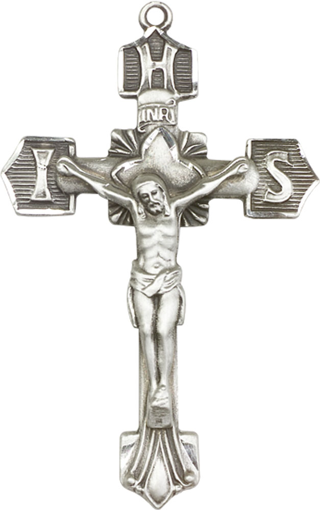 Sterling Silver Crucifix Medal