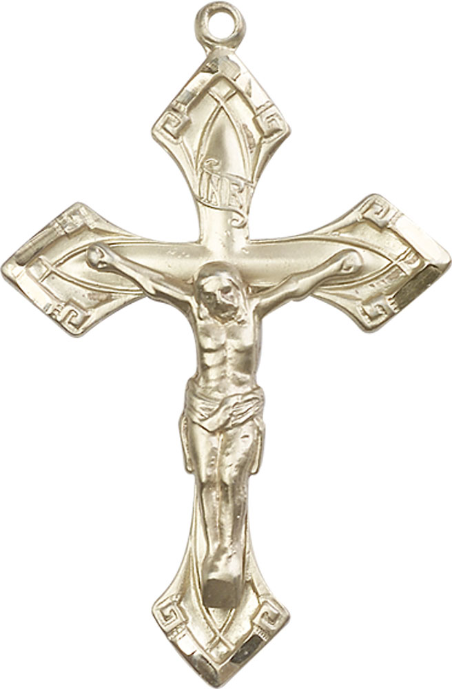 14kt Gold Filled Crucifix Medal
