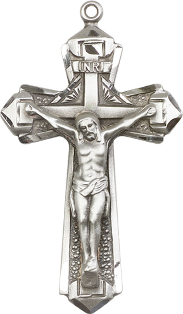 Sterling Silver Cross Medal