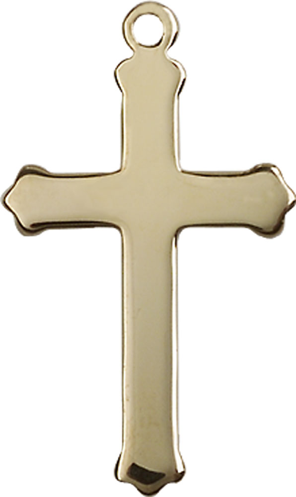 14kt Gold Filled Cross Medal