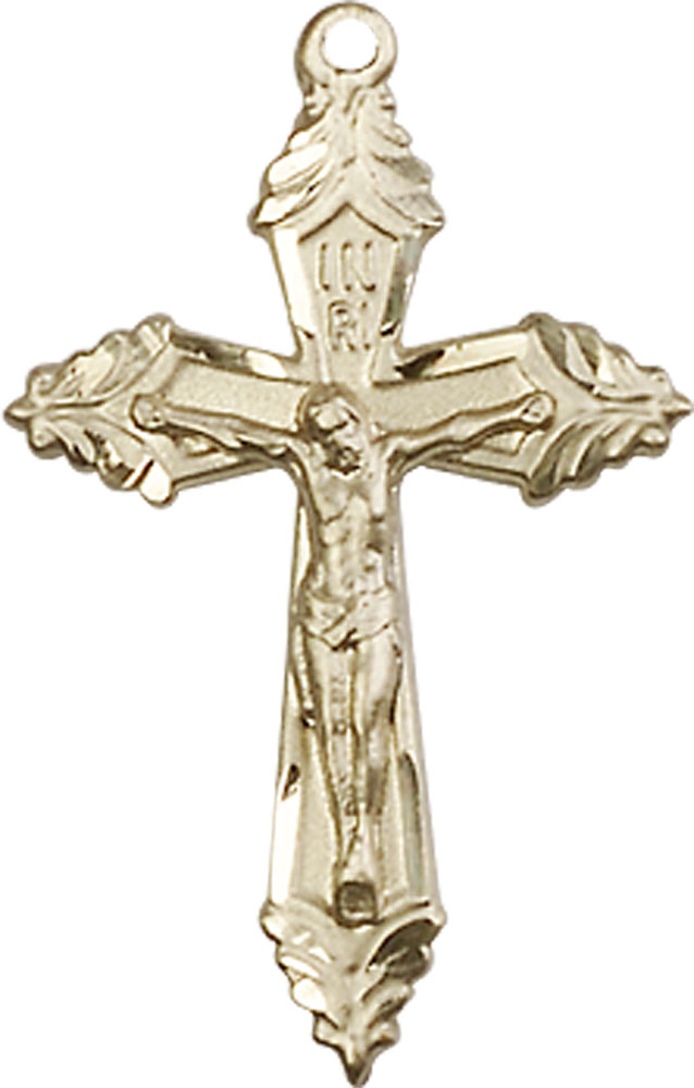 14kt Gold Filled Cross Medal