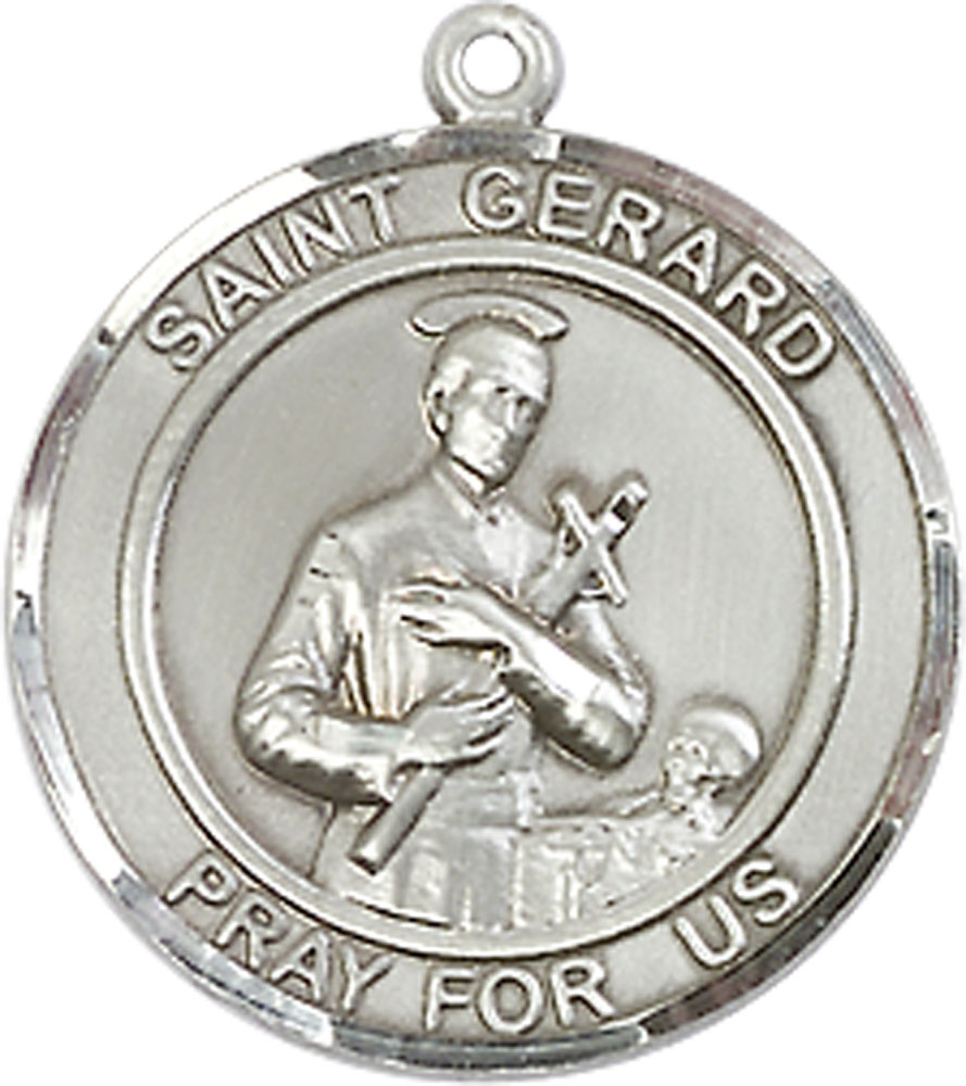 Sterling Silver Saint Gerard Medal