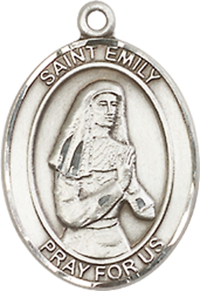 Sterling Silver Saint Emily de Vialar Medal