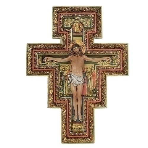 17.75" San Damiano Cross