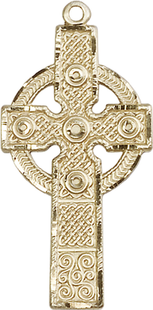 14kt Gold Kilklispeen Cross Medal