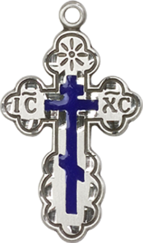 Sterling Silver Saint Olga Cross Medal