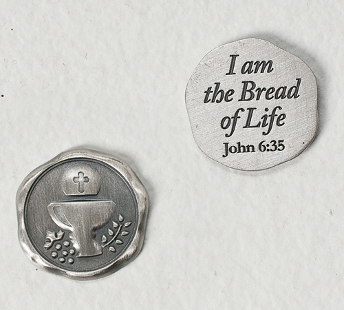 1" Communion Wax Seal Token - Communion