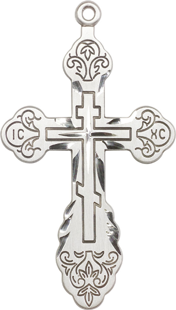 Sterling Silver Vladimir Cross Medal