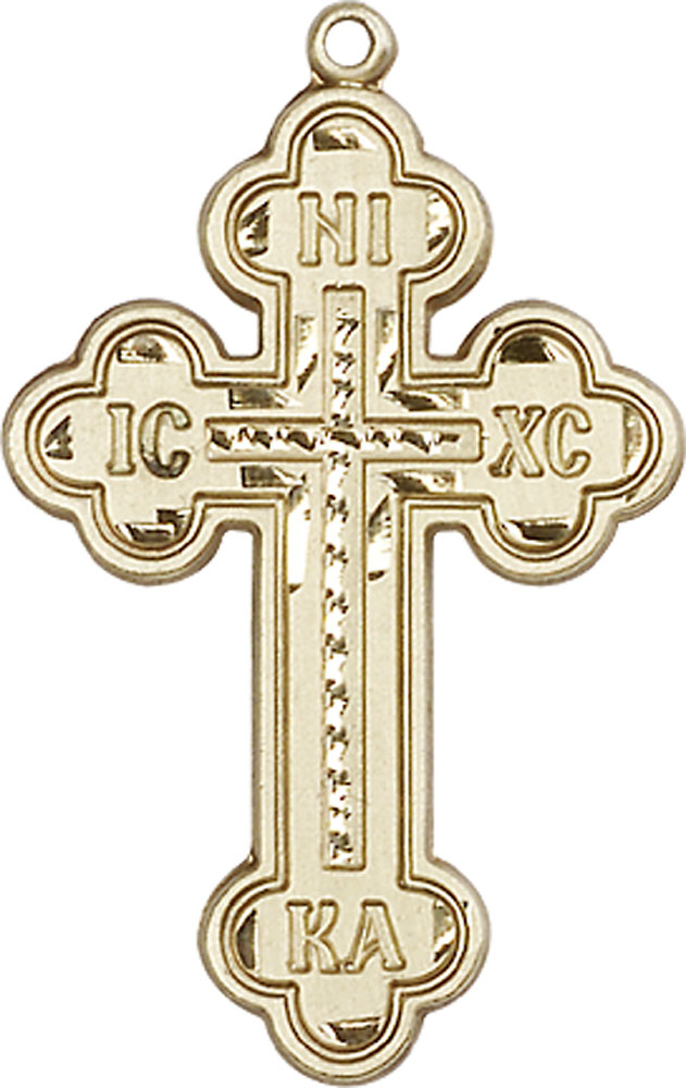 14kt Gold Filled Cross Medal