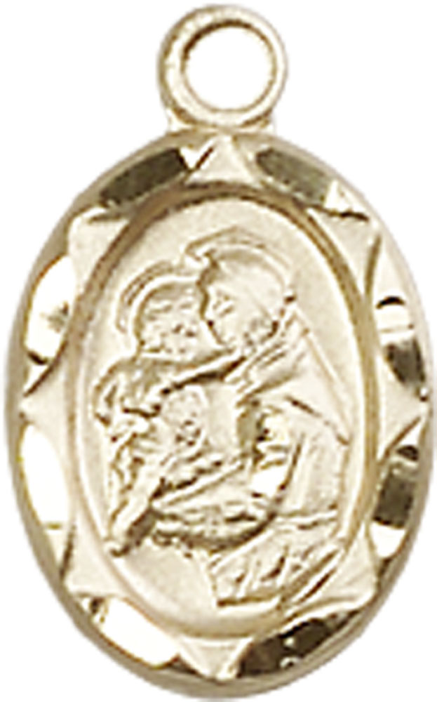 14kt Gold Filled Saint Anthony Medal