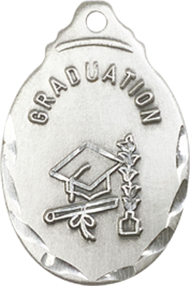 Sterling Silver Graduate Medal