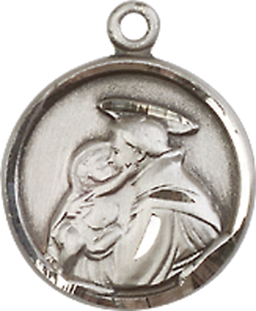 Sterling Silver Saint Anthony Medal