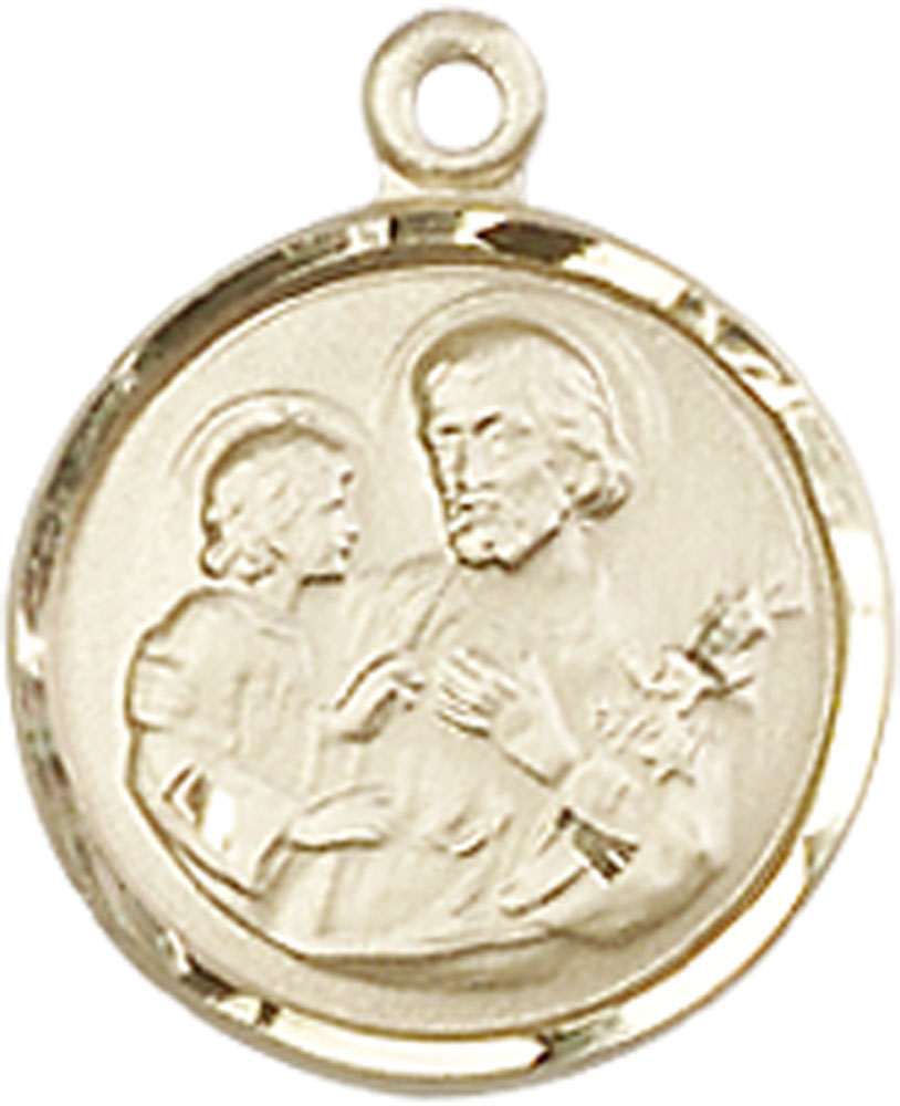 14kt Gold Filled Saint Joseph Medal