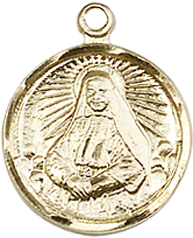 14kt Gold Filled Saint Cabrini Medal