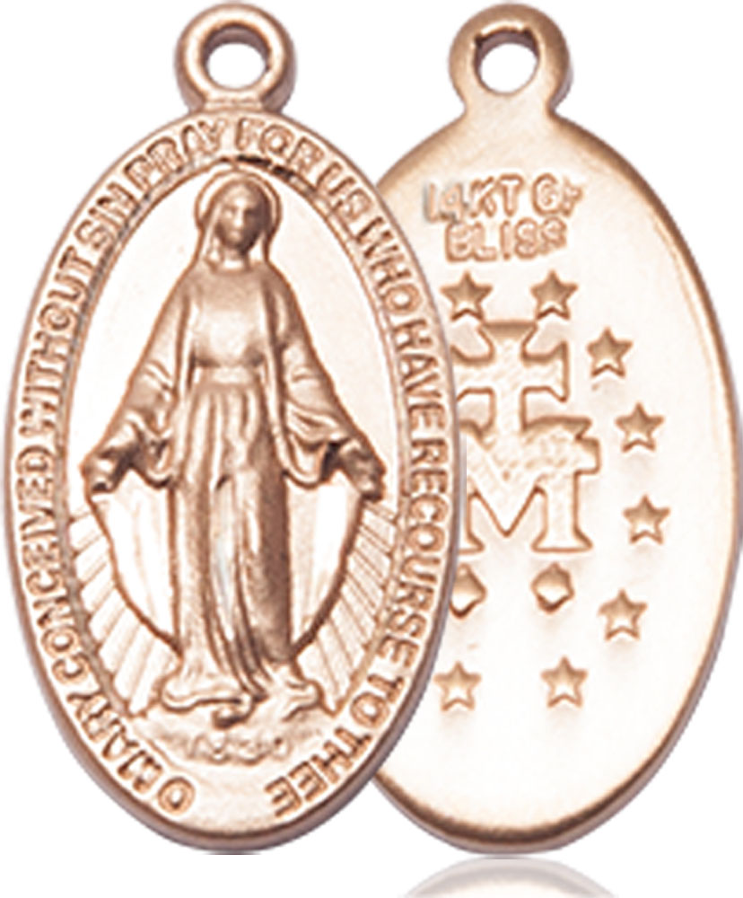 14kt Gold Filled Miraculous Medal