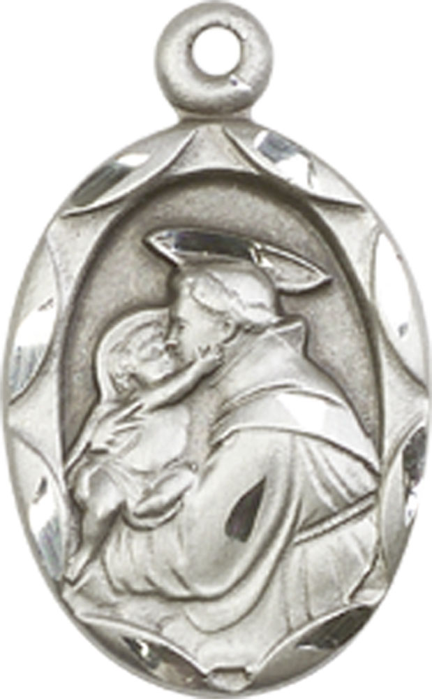 Sterling Silver Saint Anthony of Padua Medal