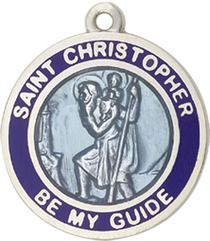 Sterling Silver Saint Christopher Medal