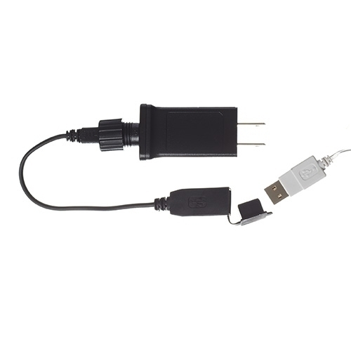 USB Plug Adaptor Indoor/Outdoor - Christmas