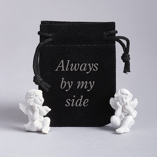 1.25&quot;H Guardian Angel In Pouch