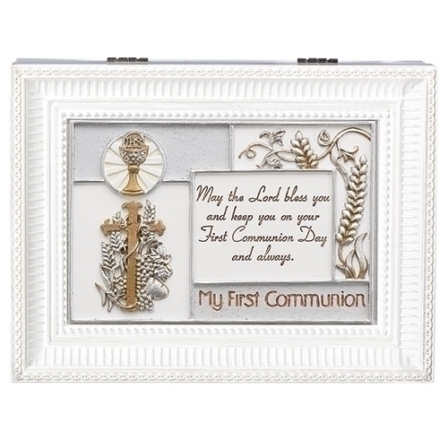 My First Communion White Lg Bx - Communion
