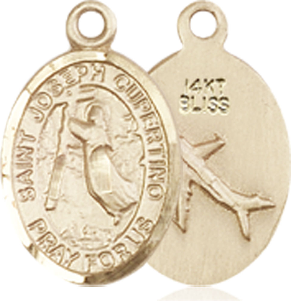 14kt Gold Saint Joseph of Cupertino Medal