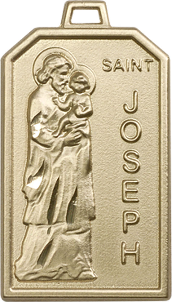 14kt Gold Saint Jospeh Medal