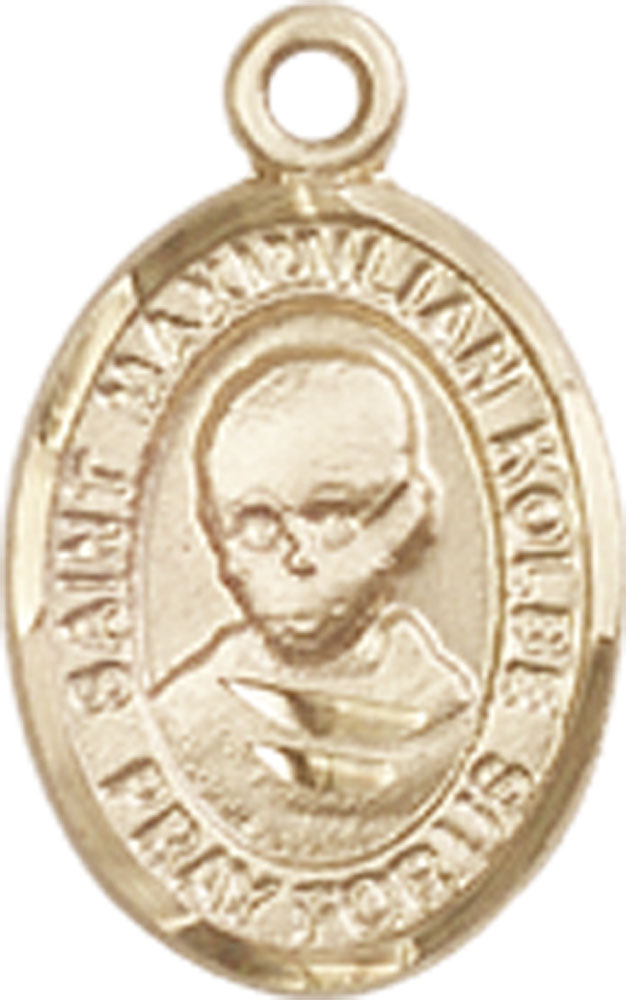14kt Gold Saint Maximilian Kolbe Medal