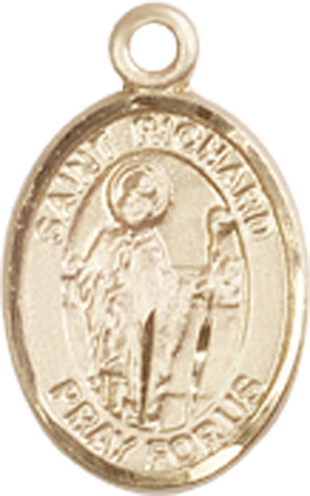 14kt Gold Saint Richard Medal