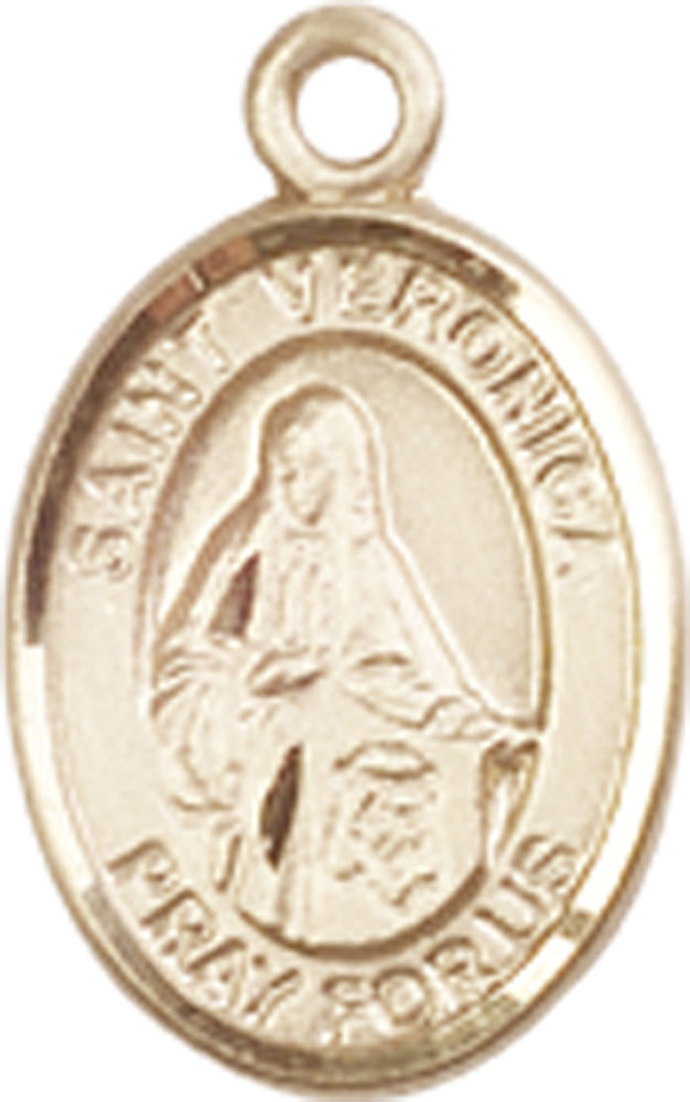 14kt Gold Saint Veronica Medal