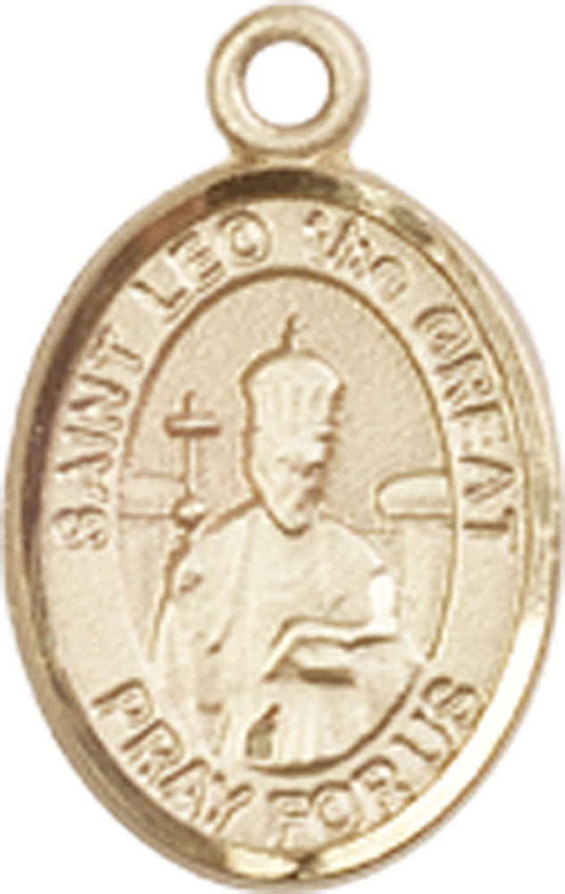 14kt Gold Saint Leo the Great Medal