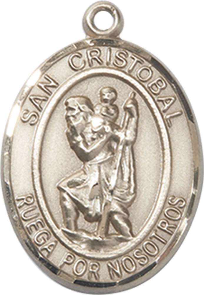 14kt Gold San Cristobal Medal