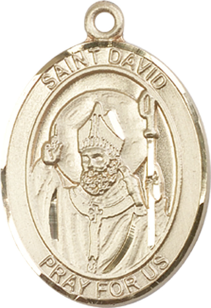 14kt Gold Saint David of Wales Medal