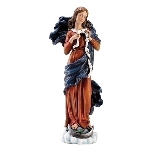 Mary Undoer of Knots 10"