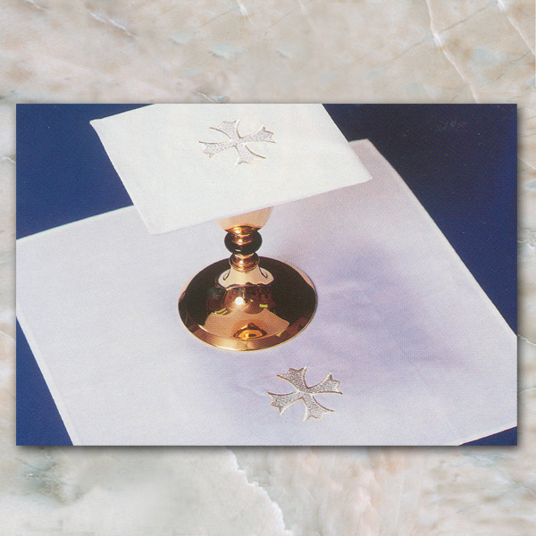 Linen Cotton Pall Cover/Insert Greek