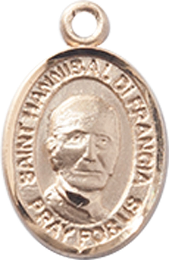 14kt Gold Saint Hannibal Medal