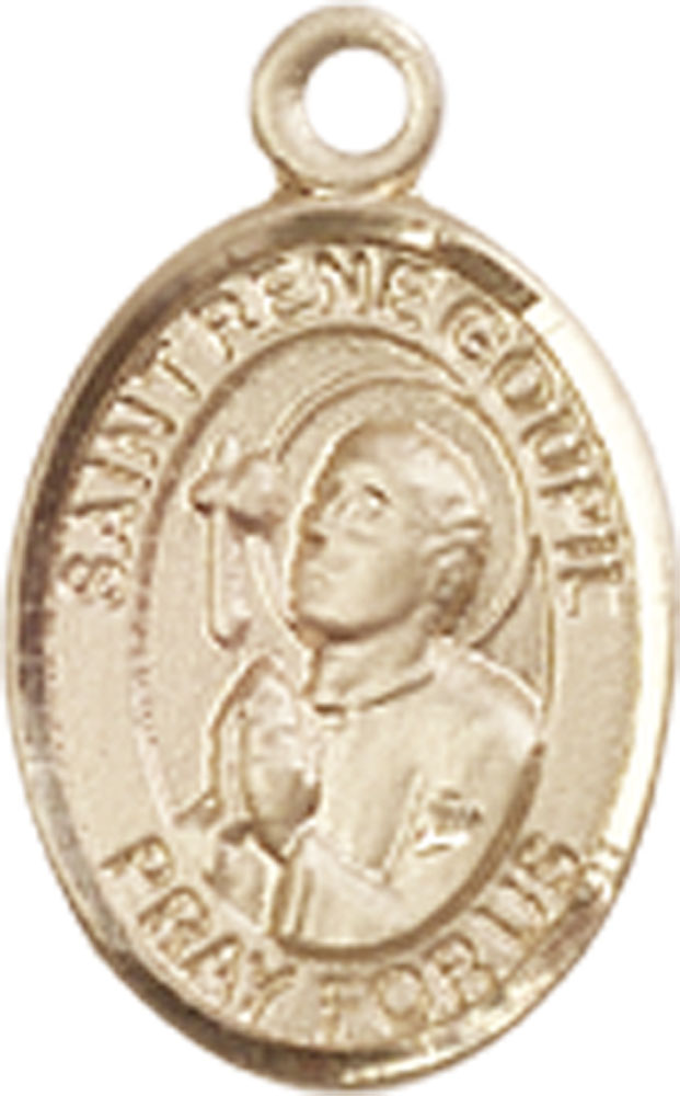 14kt Gold Saint Rene Goupil Medal