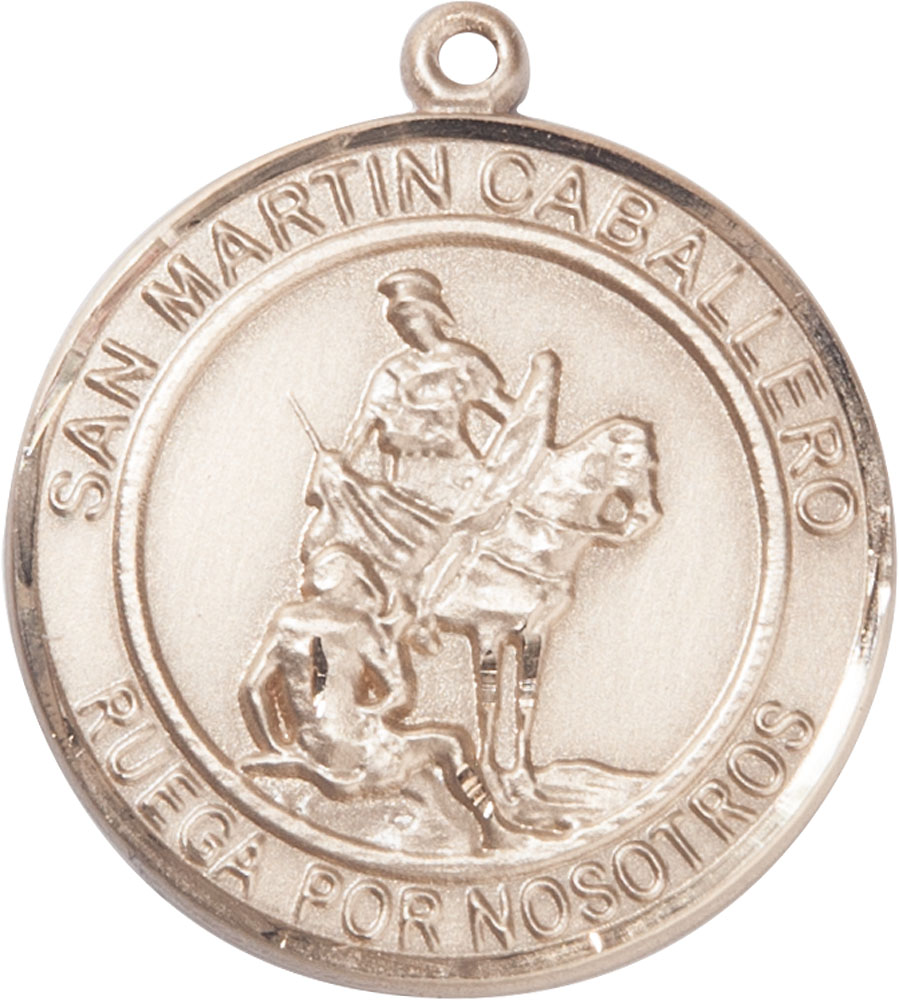 14kt Gold San Martin Caballero Medal