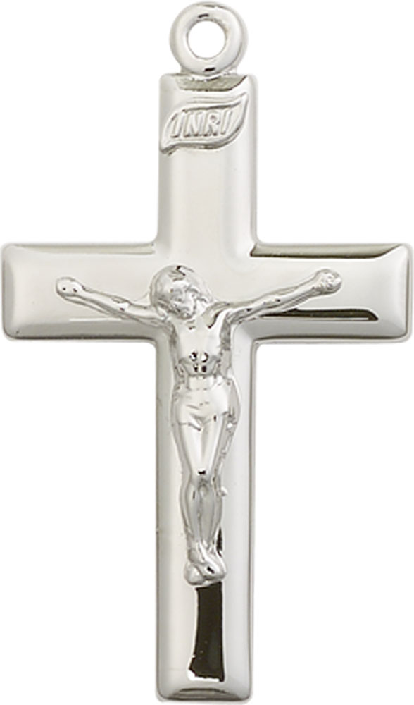 Sterling Silver Crucifix Medal