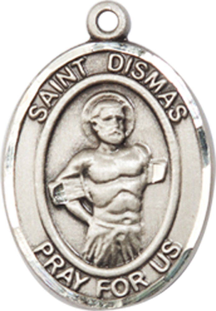 Sterling Silver Saint Dismas Medal