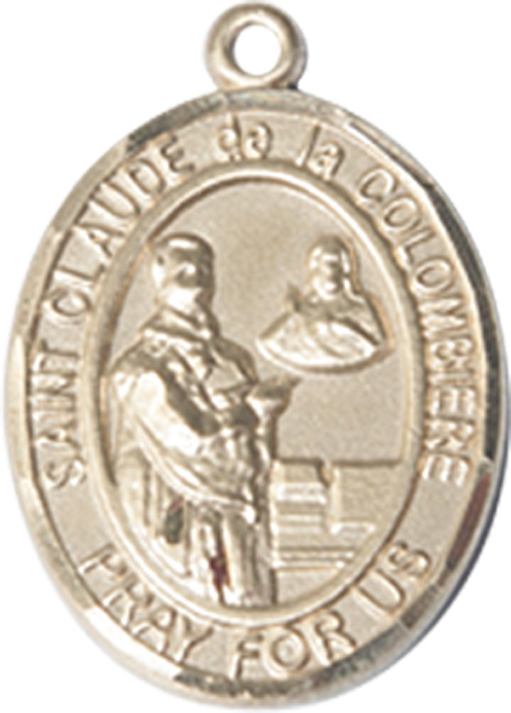 14kt Gold Filled Saint Claude de la Colombiere Medal