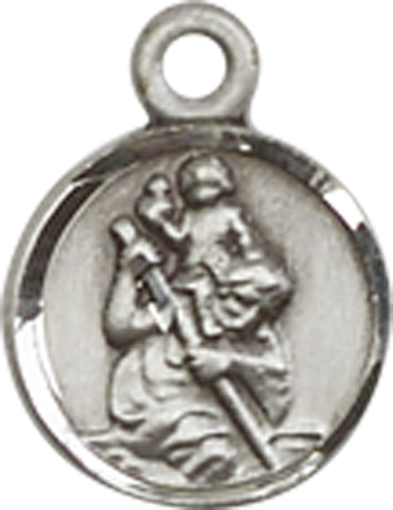 Sterling Silver Saint Christopher Medal