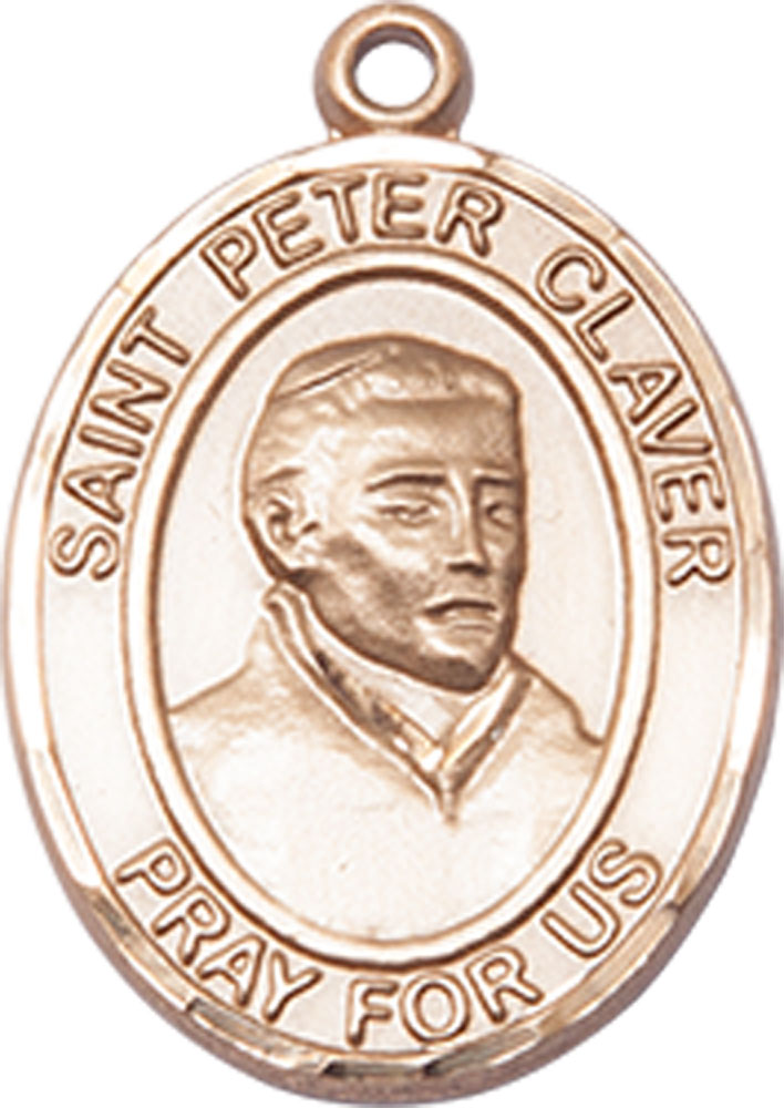 14kt Gold Filled Saint Peter Claver Medal