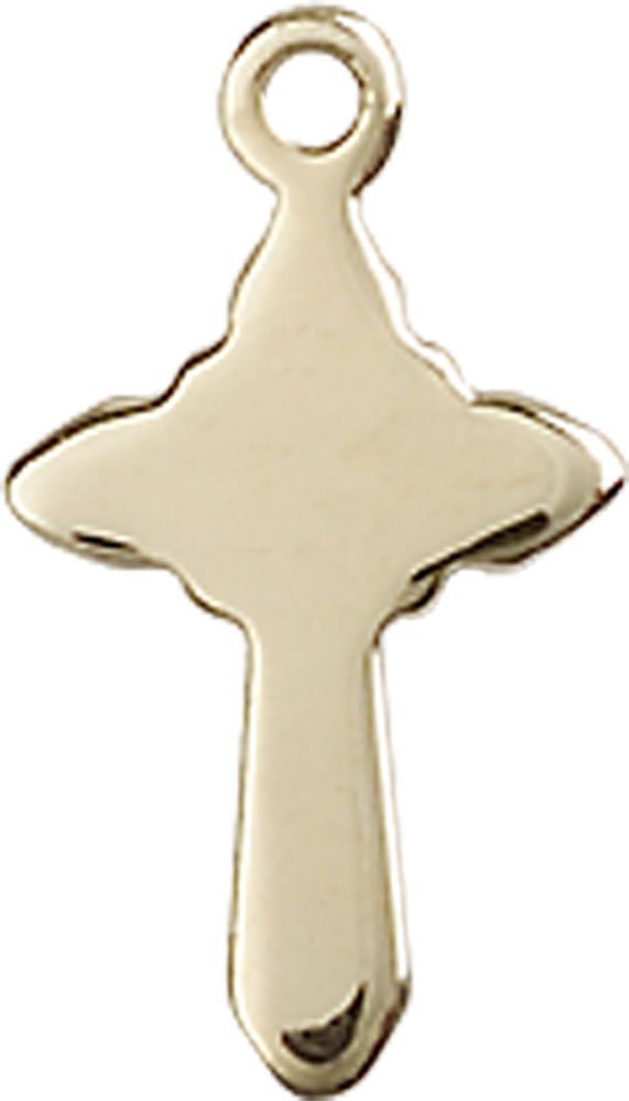 14kt Gold Filled Cross Medal