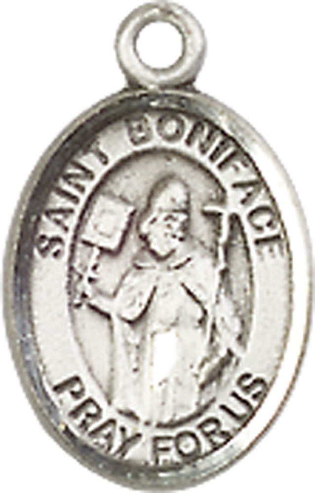 Sterling Silver Saint Boniface Medal