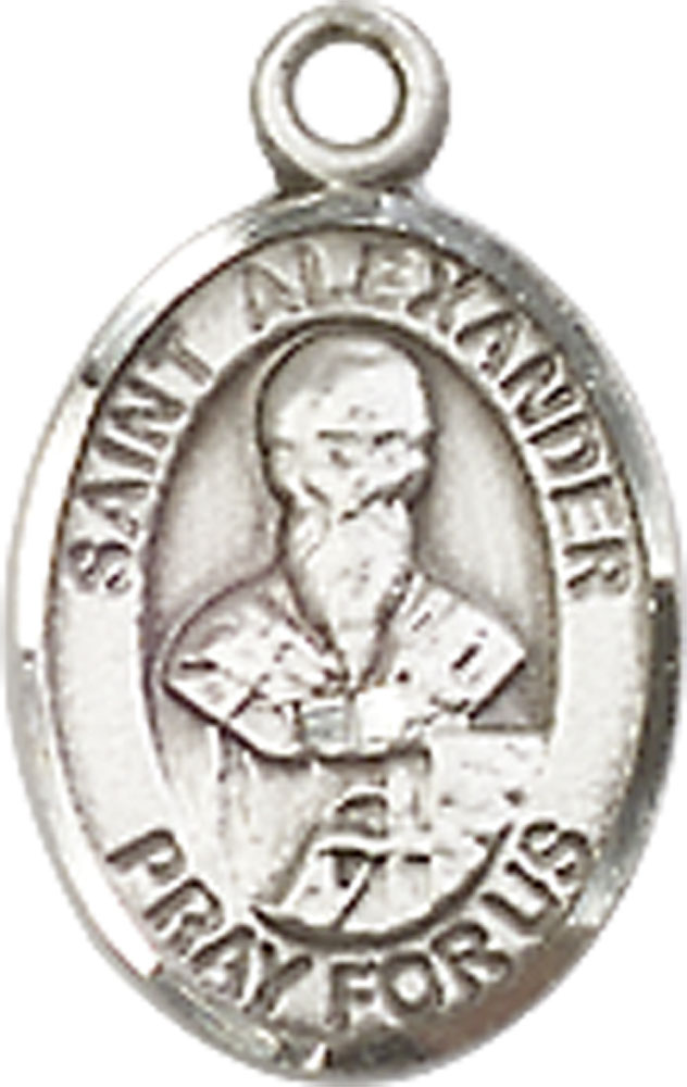 Sterling Silver Saint Alexander Sauli Medal