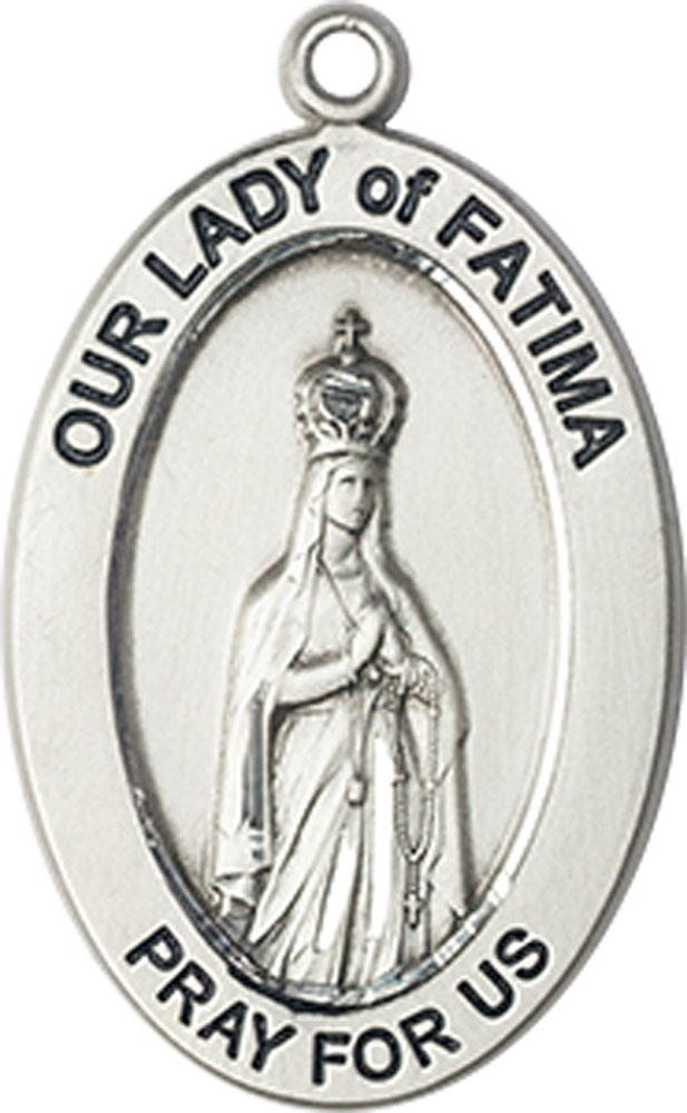 Sterling Silver Our Lady of Fatima Medal