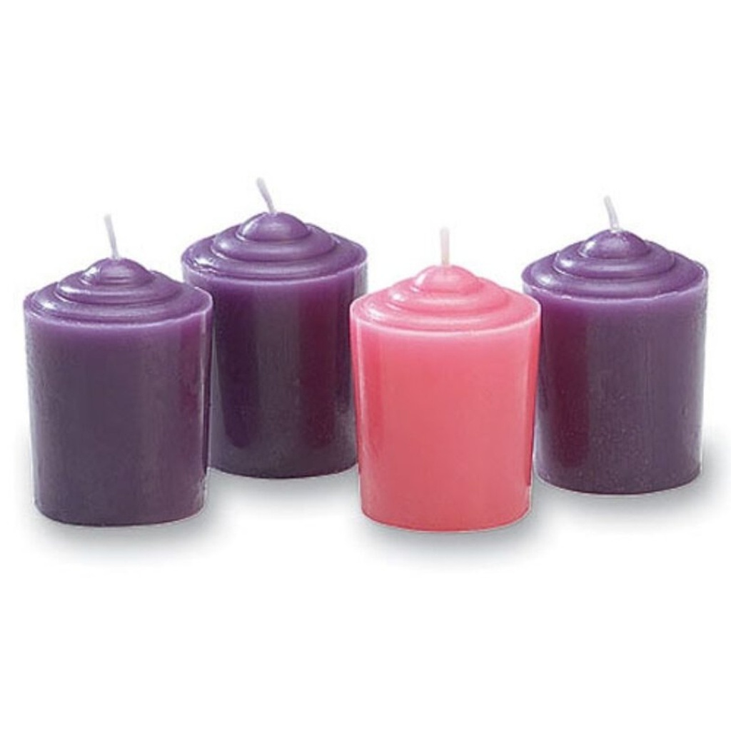 Advent Votive Candle Set - Christmas