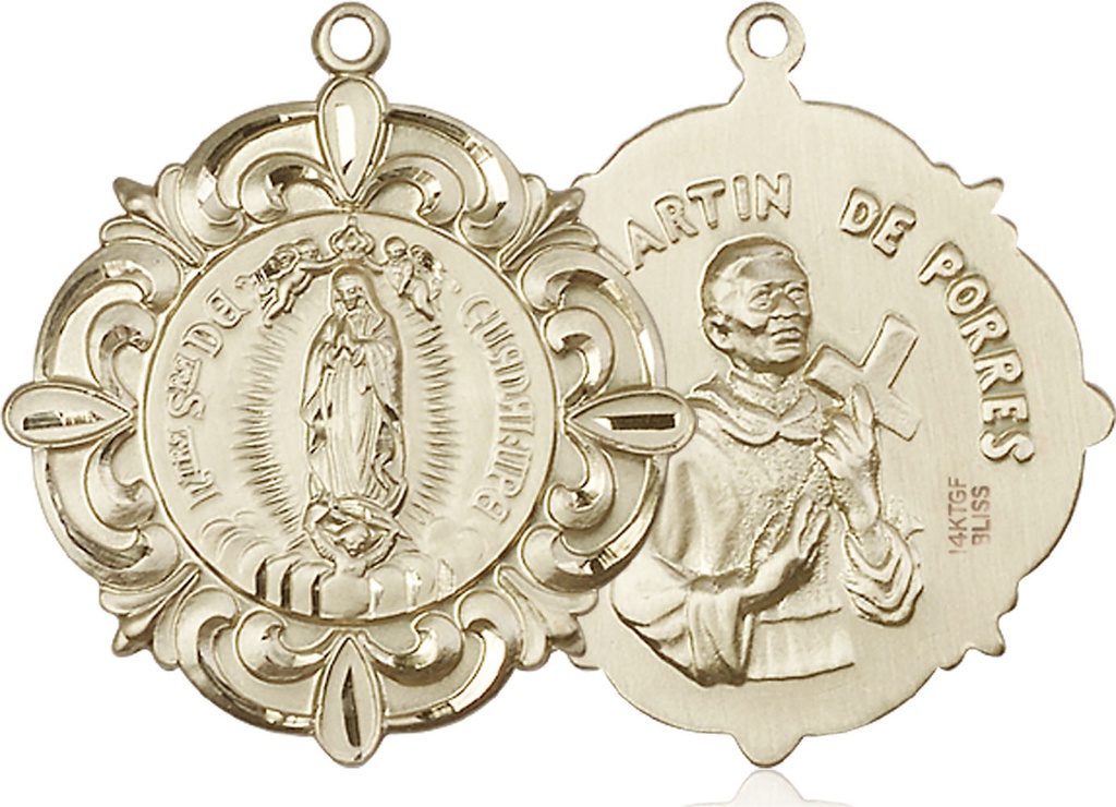 14kt Gold Filled Our Lady of Guadalupe Medal