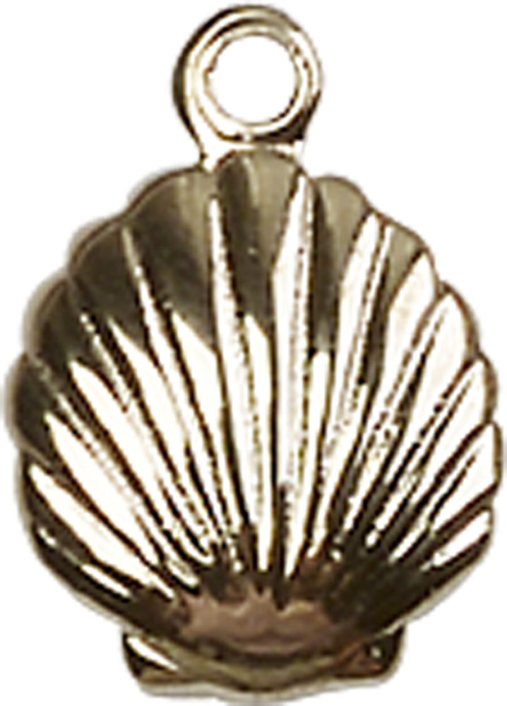 14kt Gold Filled Shell Medal
