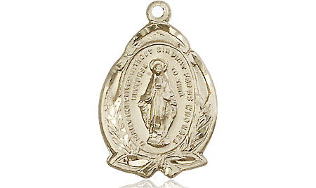 14kt Gold Filled Miraculous Medal